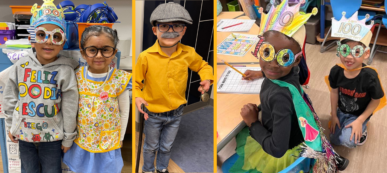 Celebrating the 100th day of School in Killeen ISD