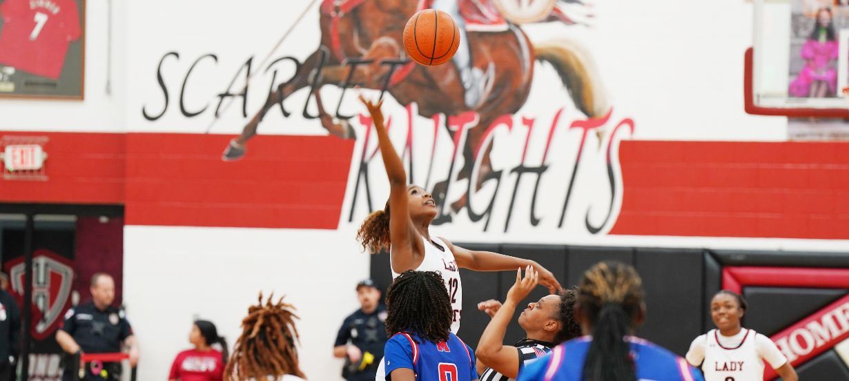 Going for the jump ball