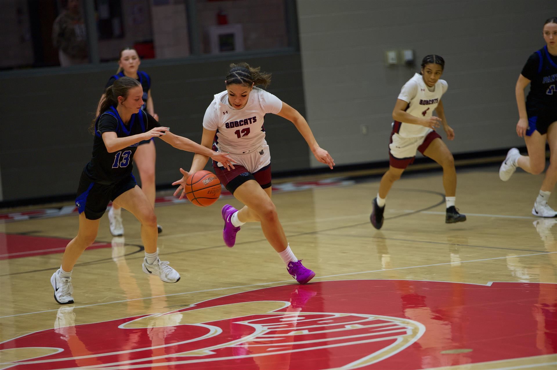 CHS dribble down the court