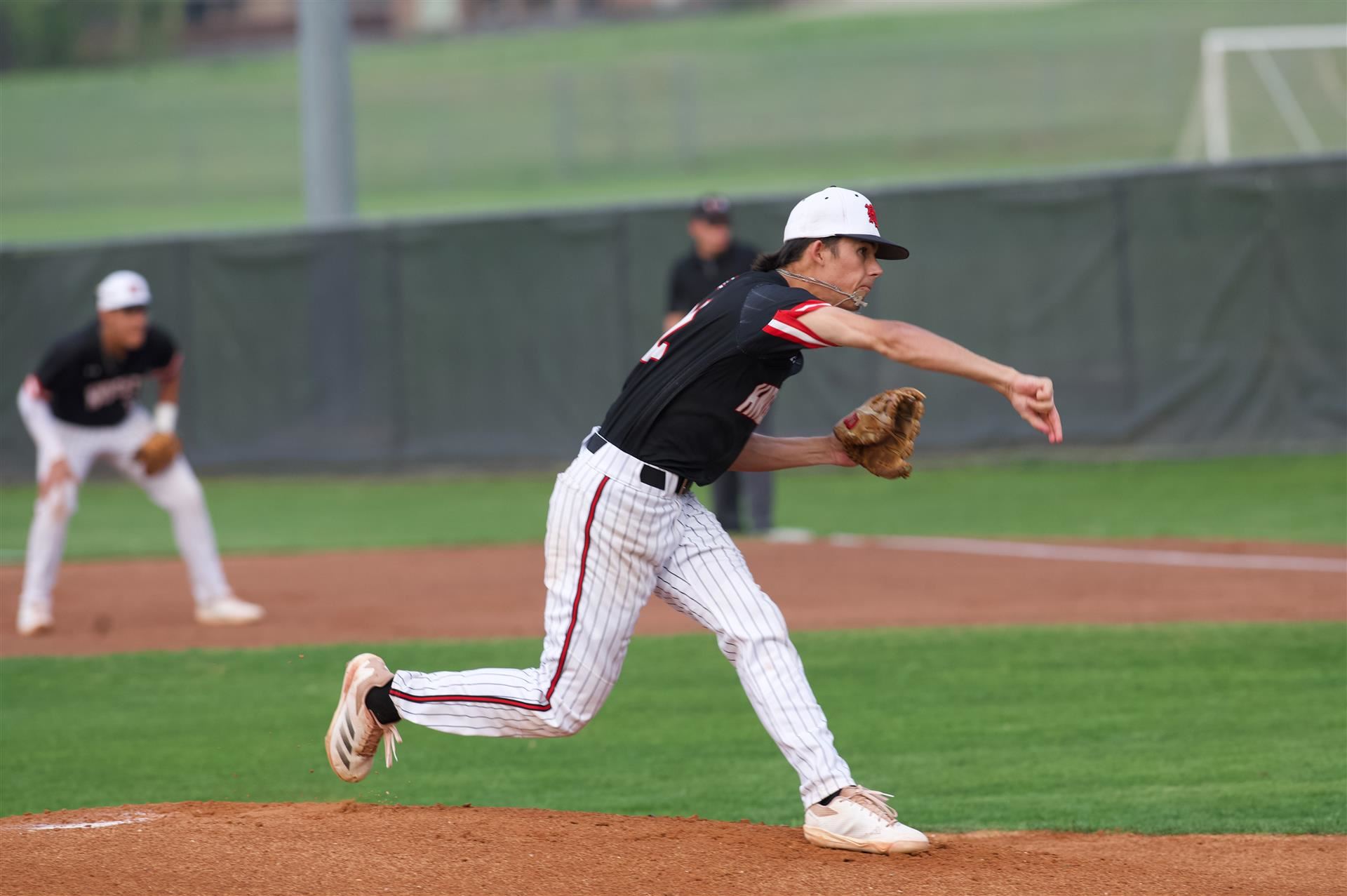 Pitcher delivers