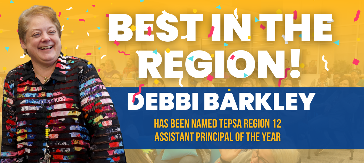 Killeen ISD Assistant Principal Named Best in Region!