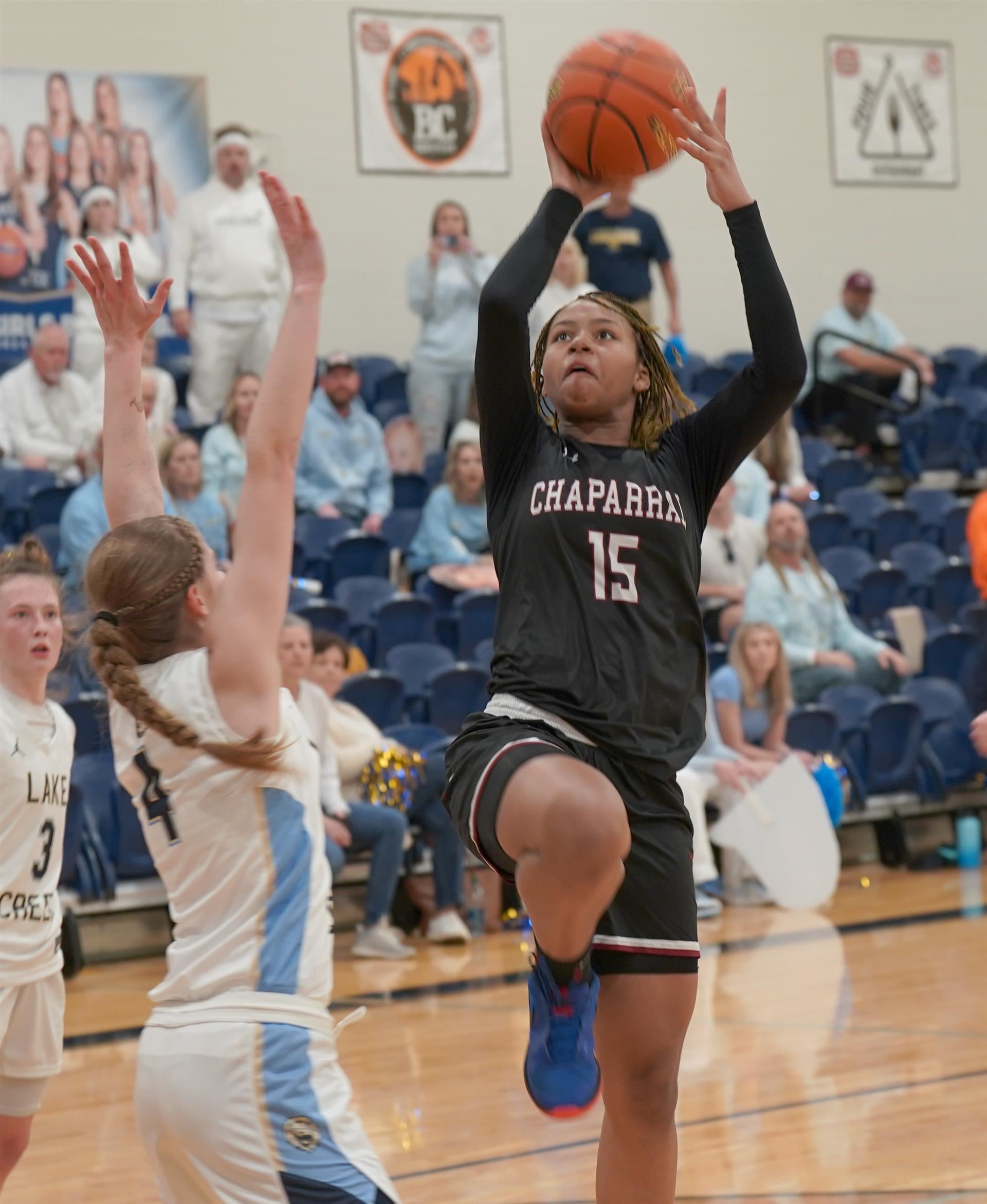 Shooting the ball in close