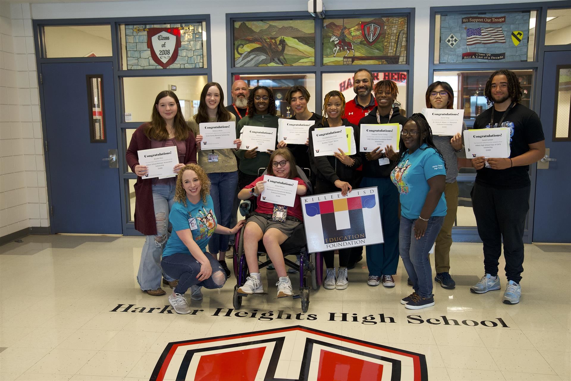 Group photo of students