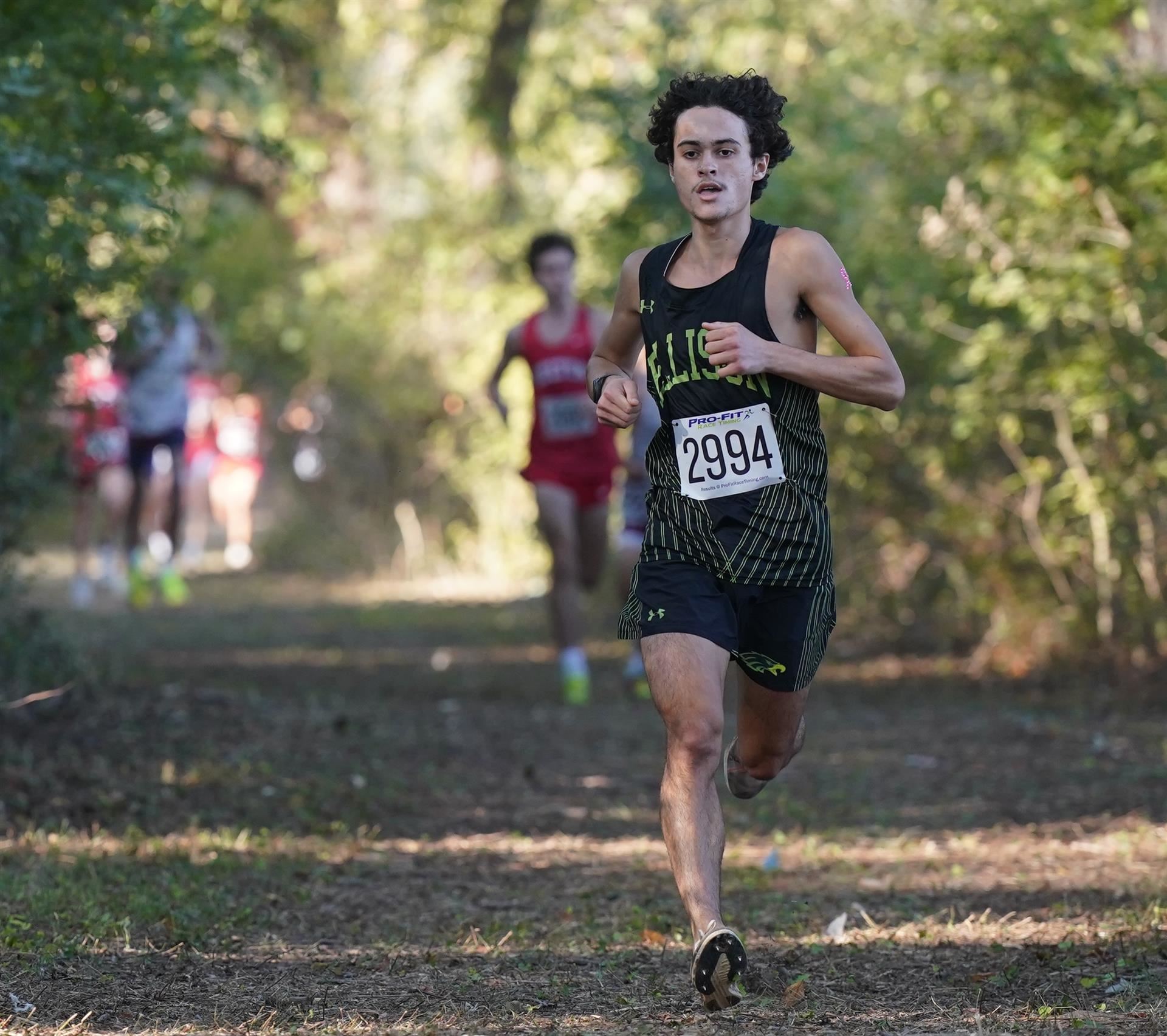 Boys race winner