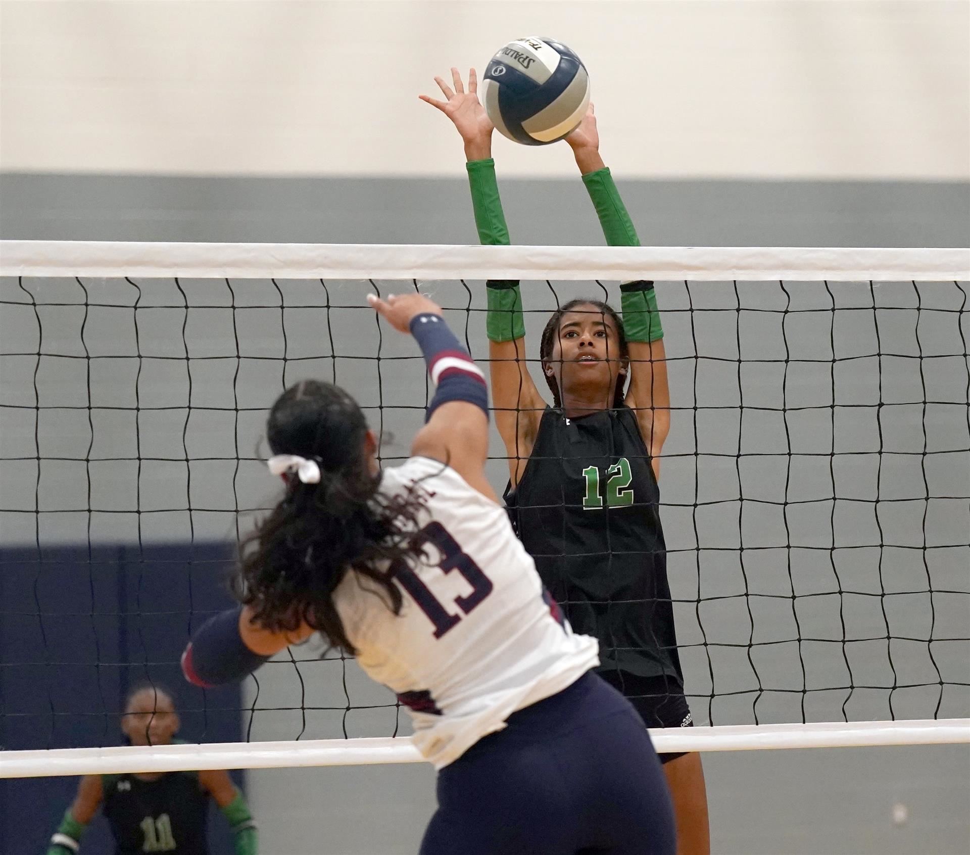A block for the point