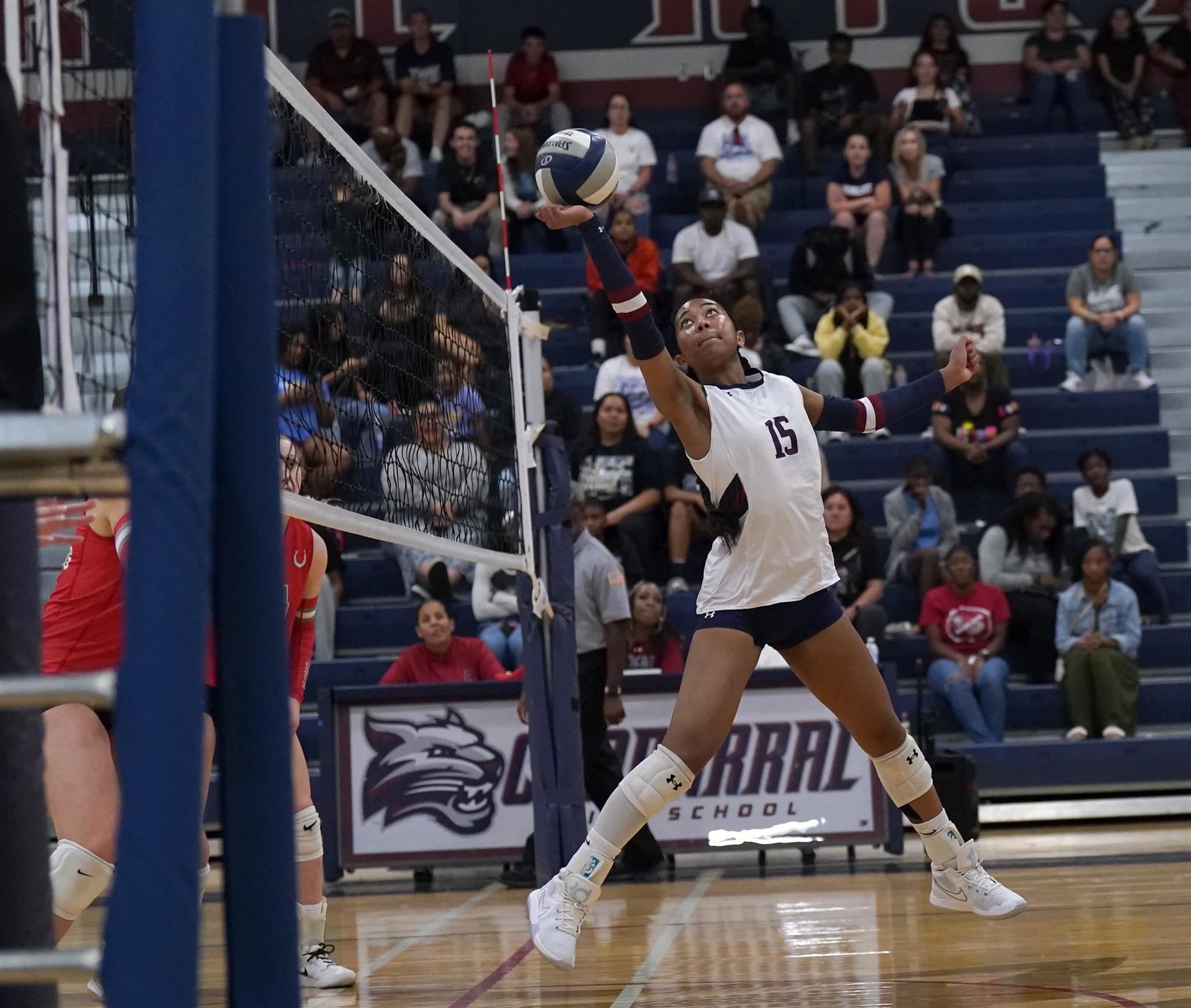 Reach for the ball