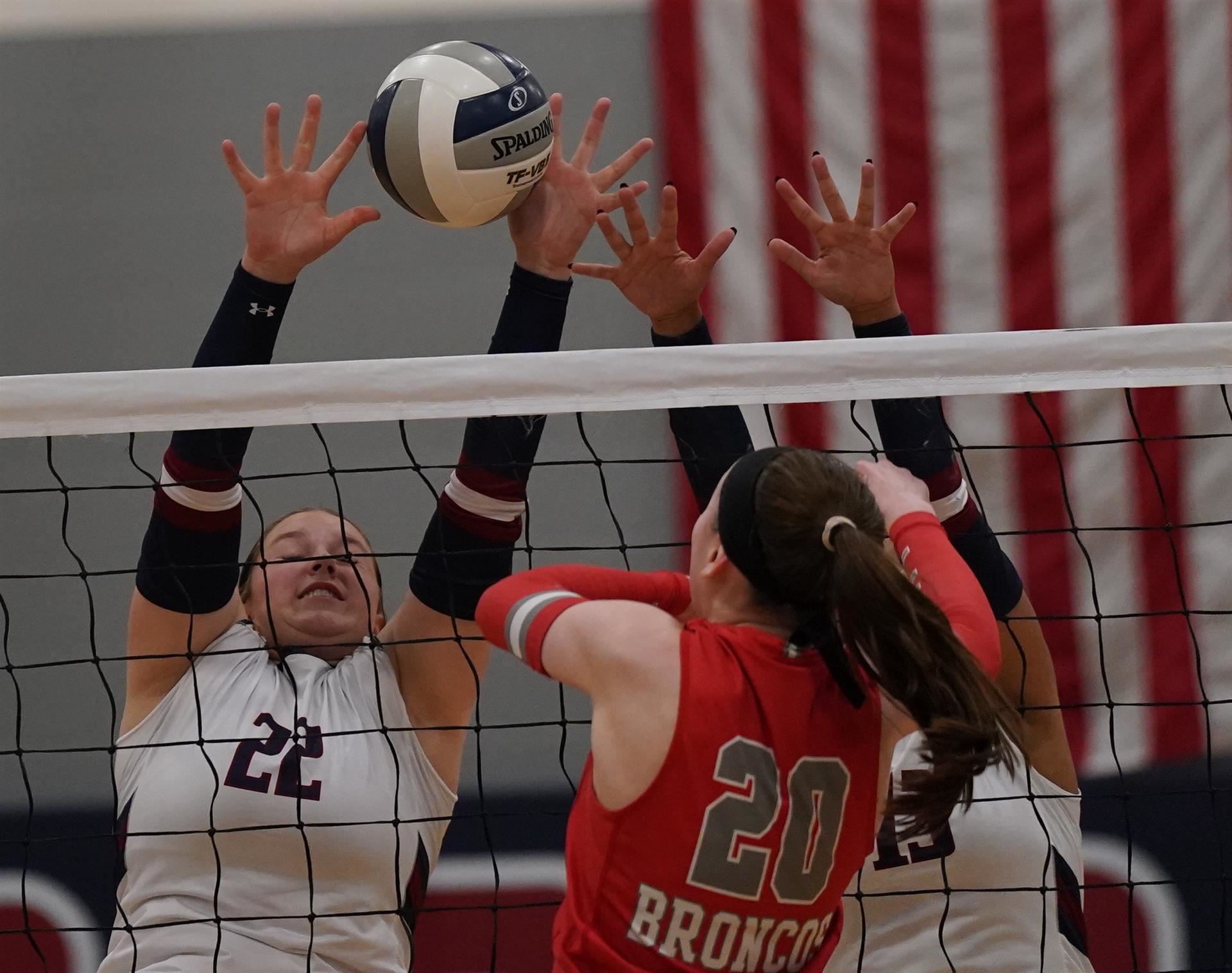 Block at the net