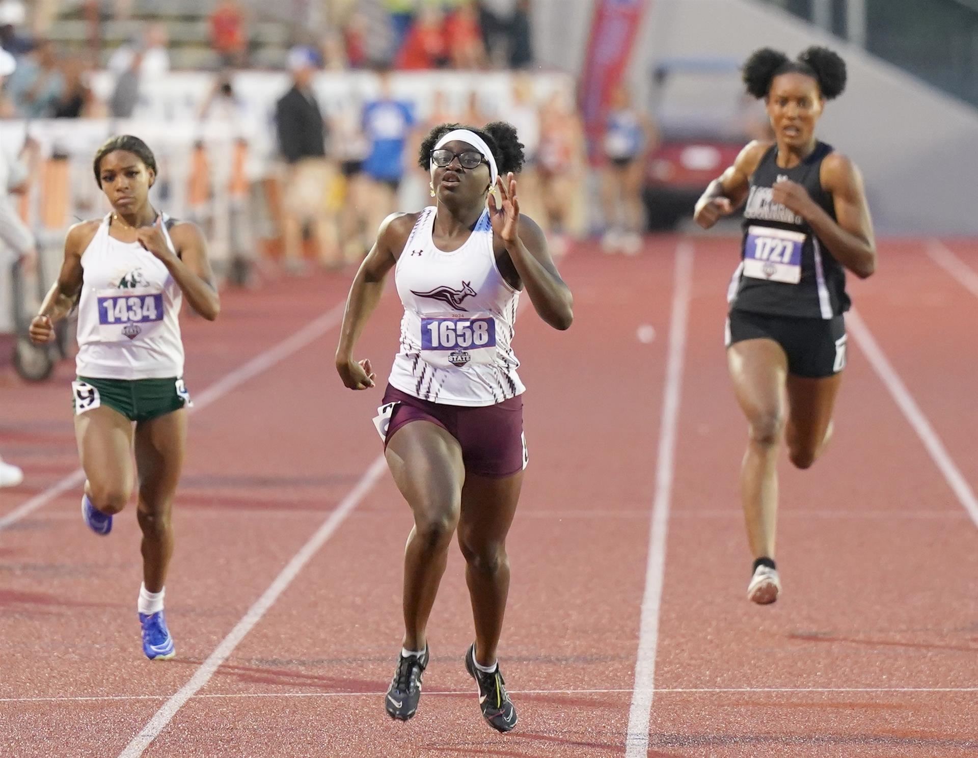Toward the finish