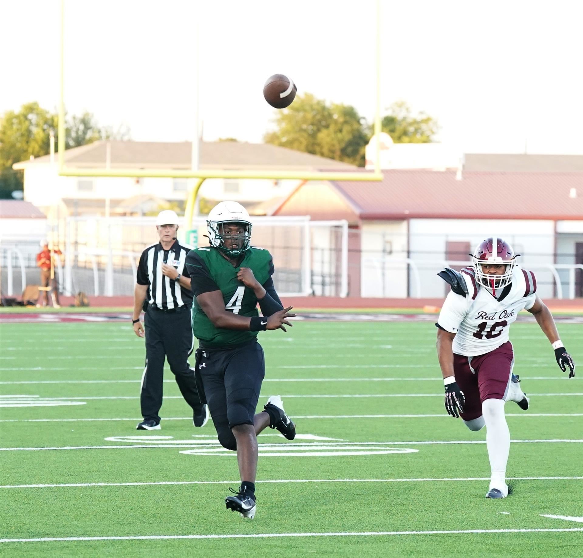 Throwing a pass