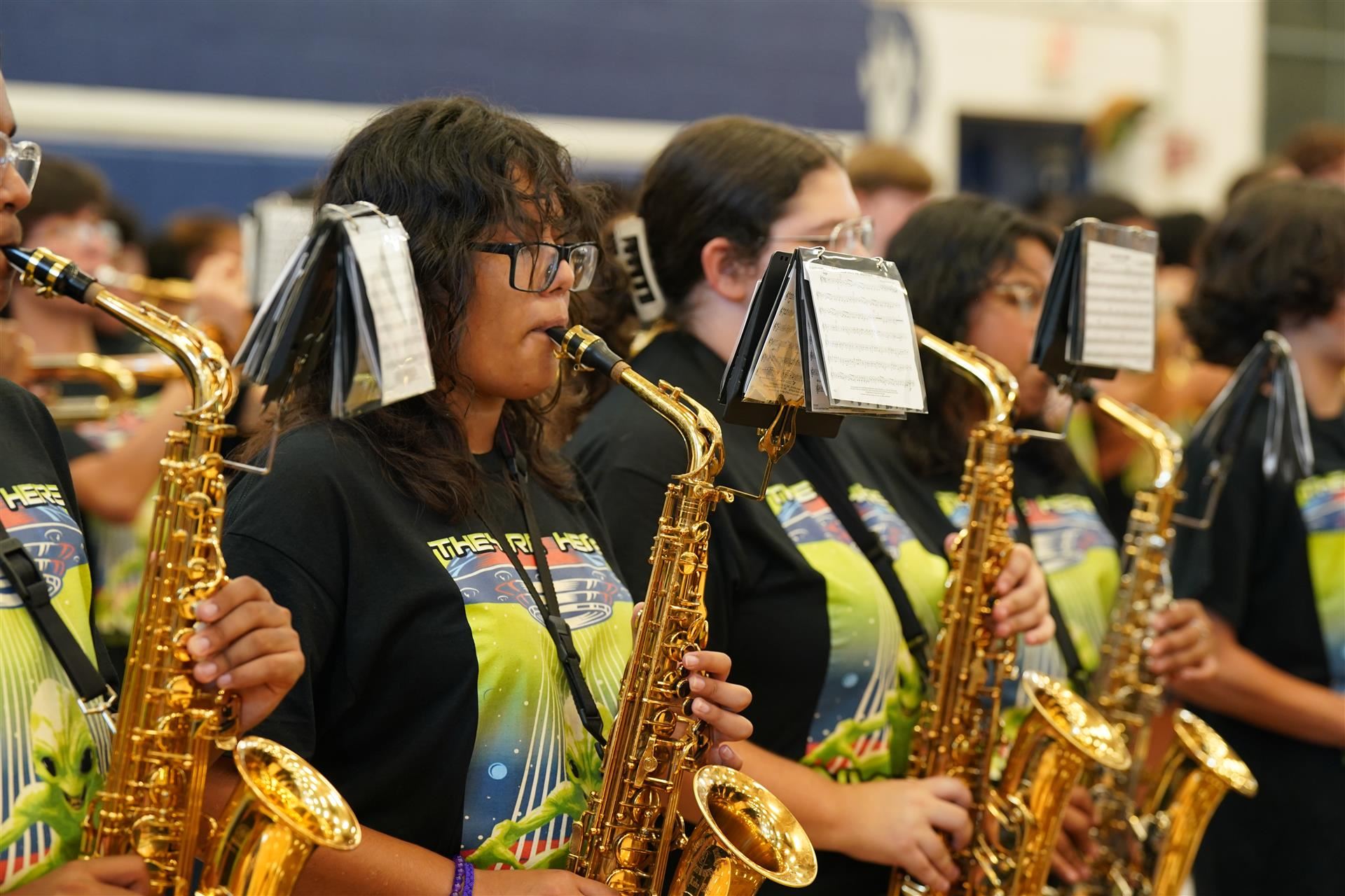 Band plays
