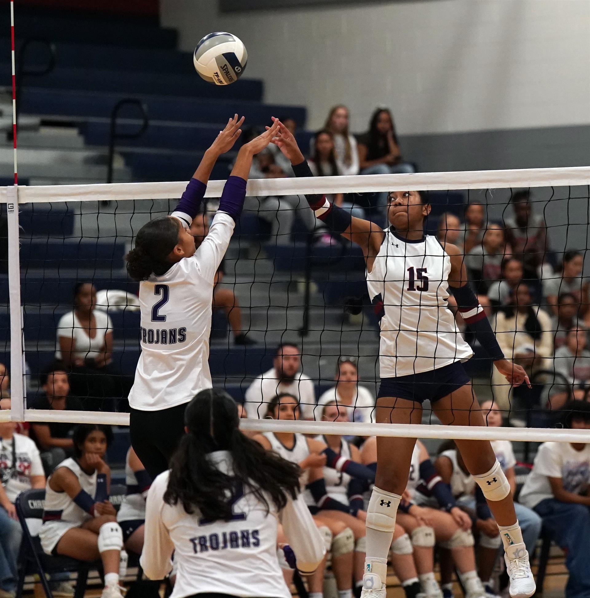 Duel at the net