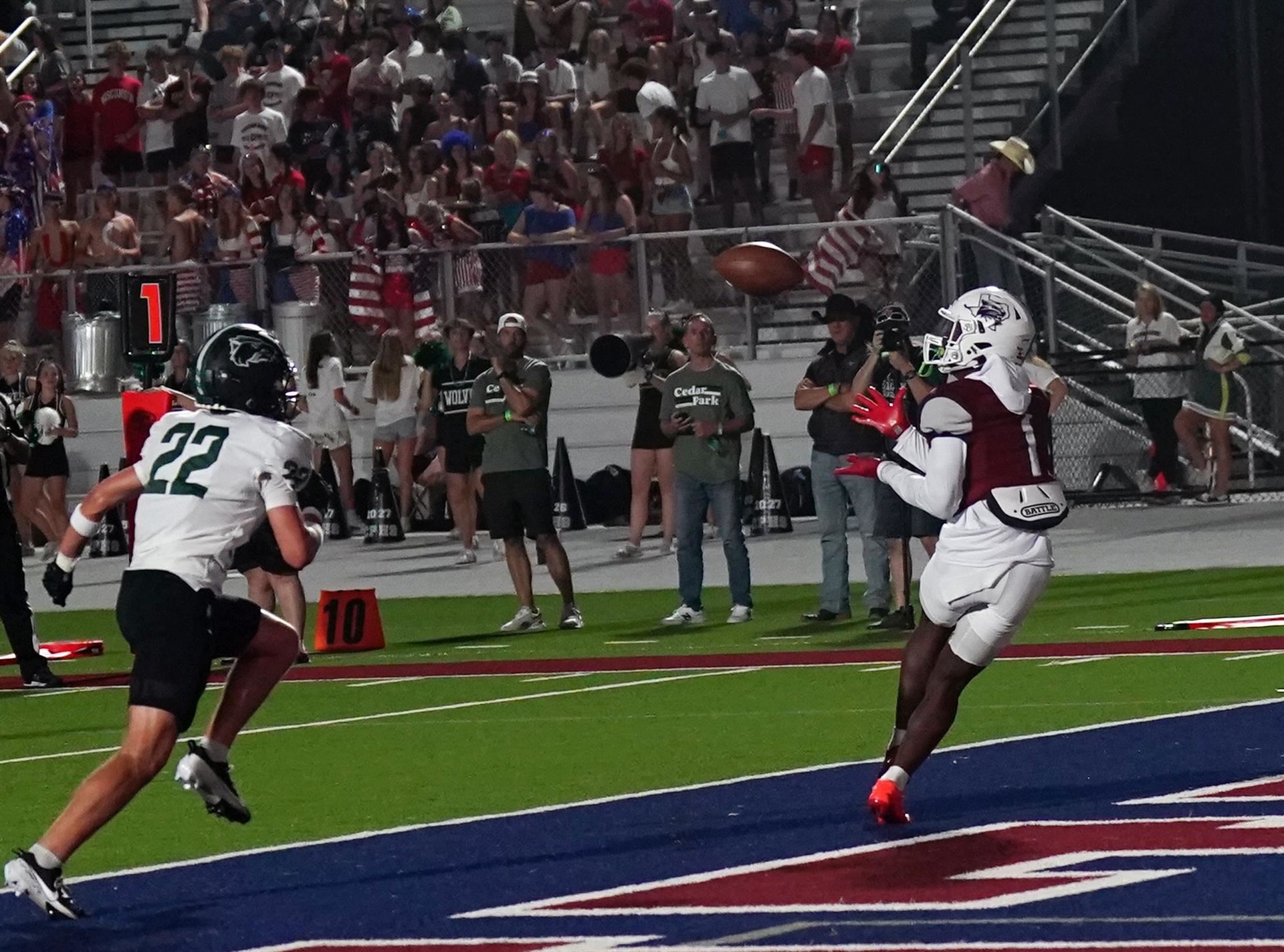 Touchdown catch