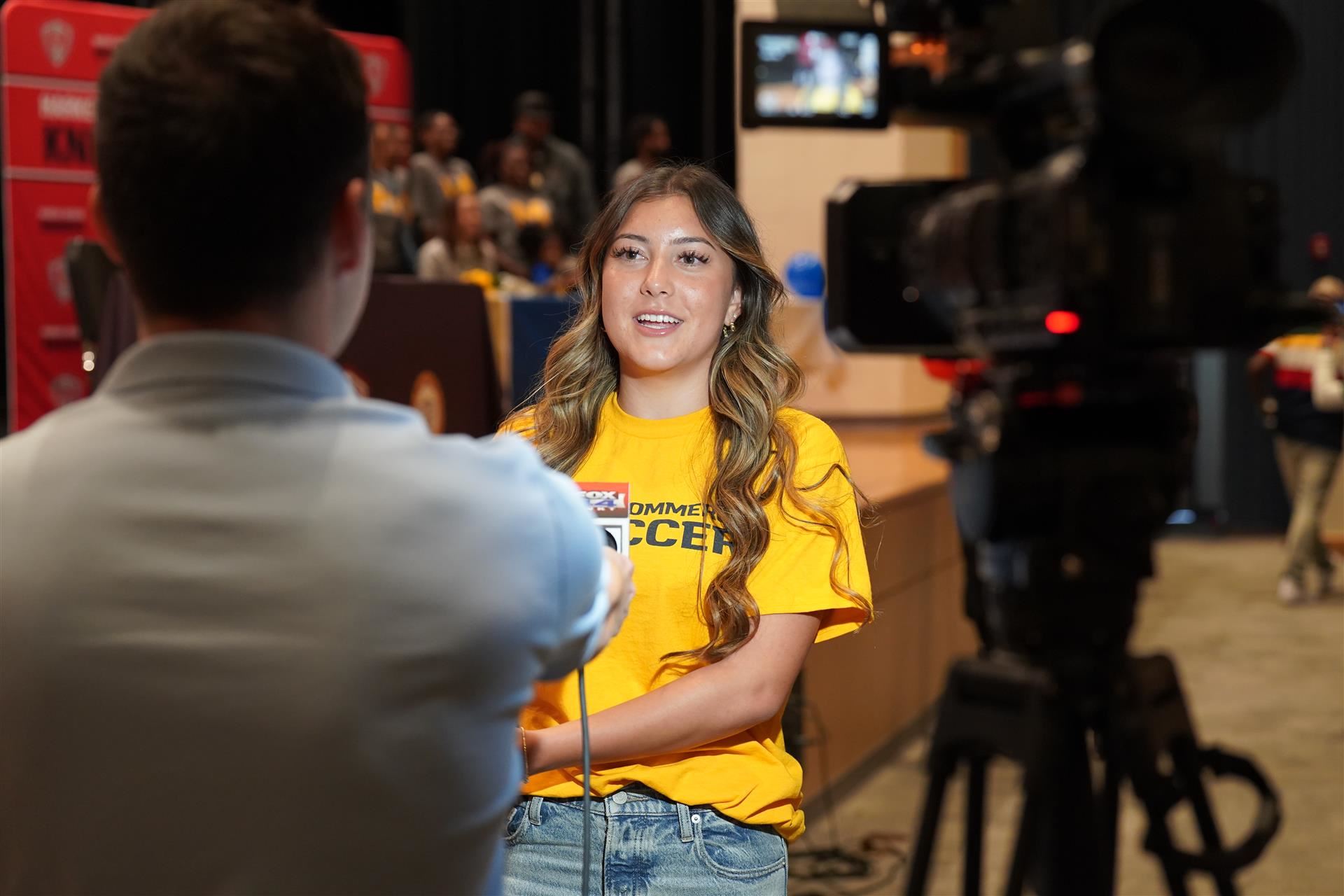 News interview