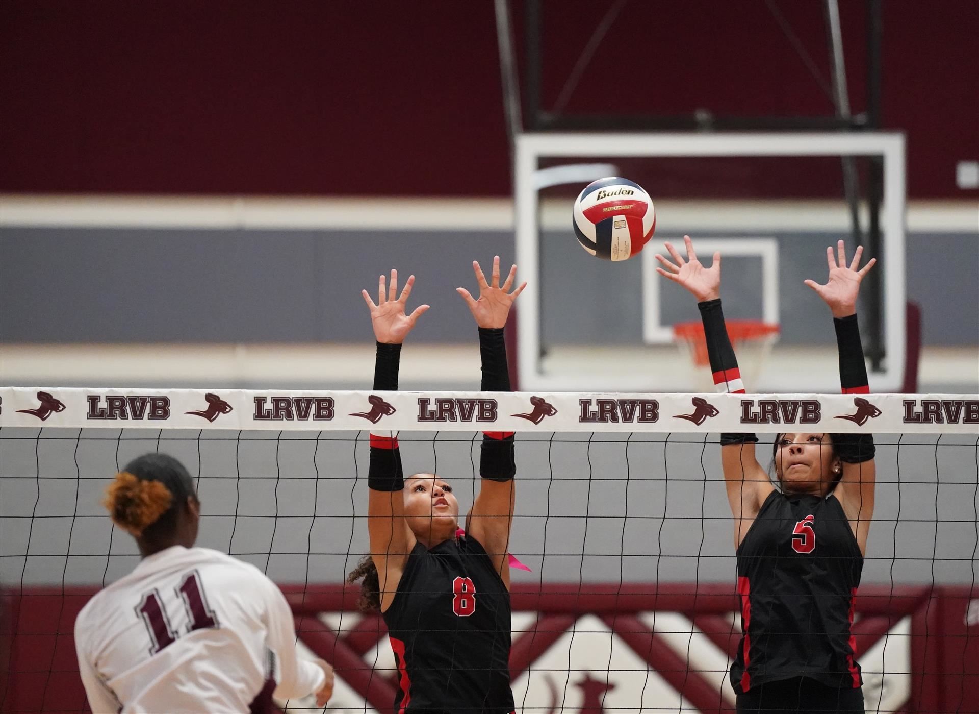 Going for the block