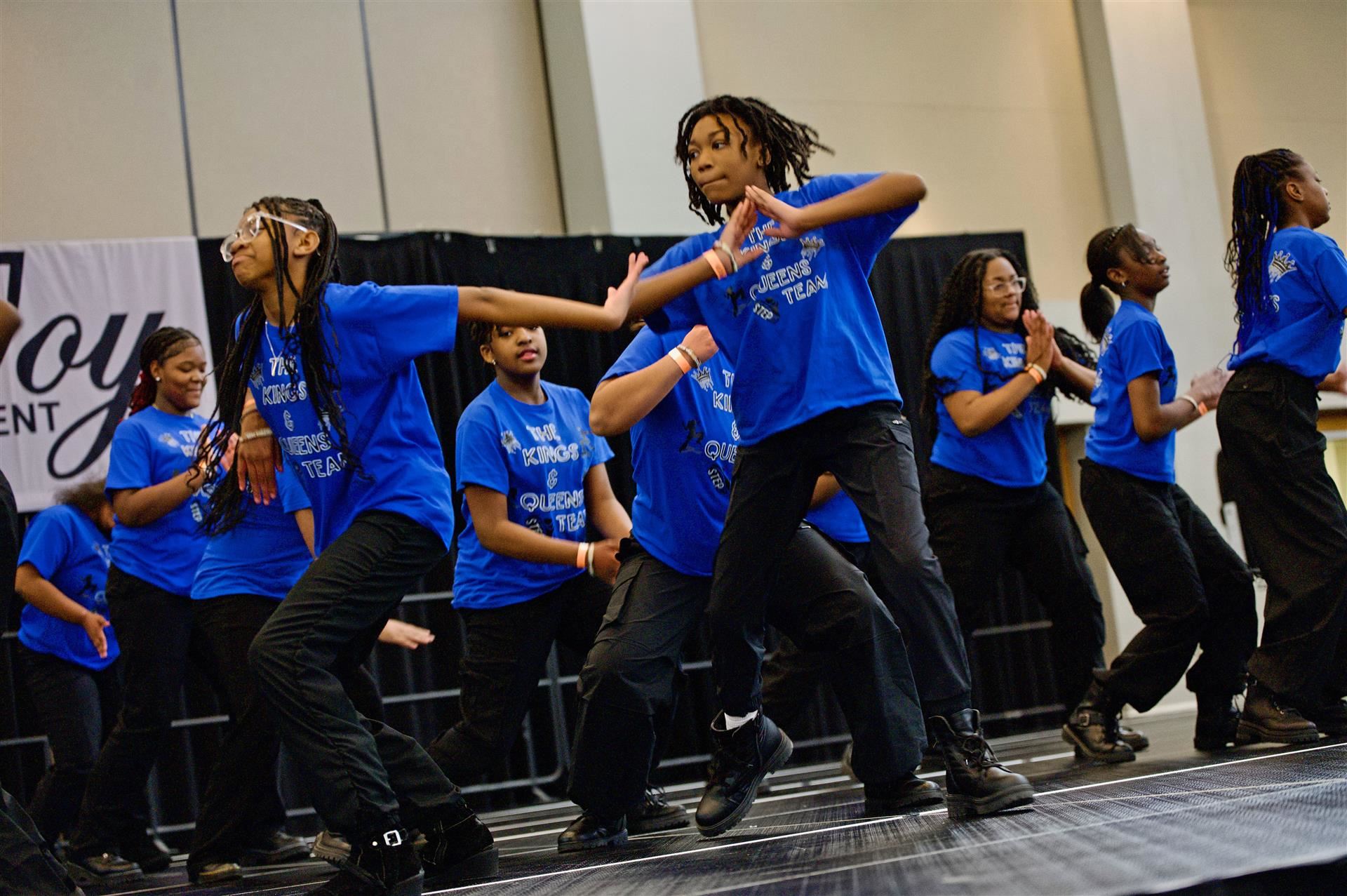 Palo Alto Kings and Queens step team
