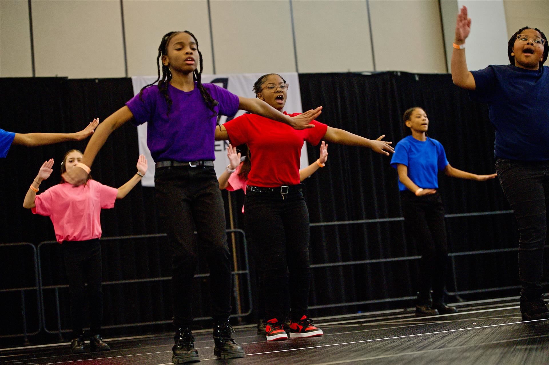 Cedar Valley ES step team
