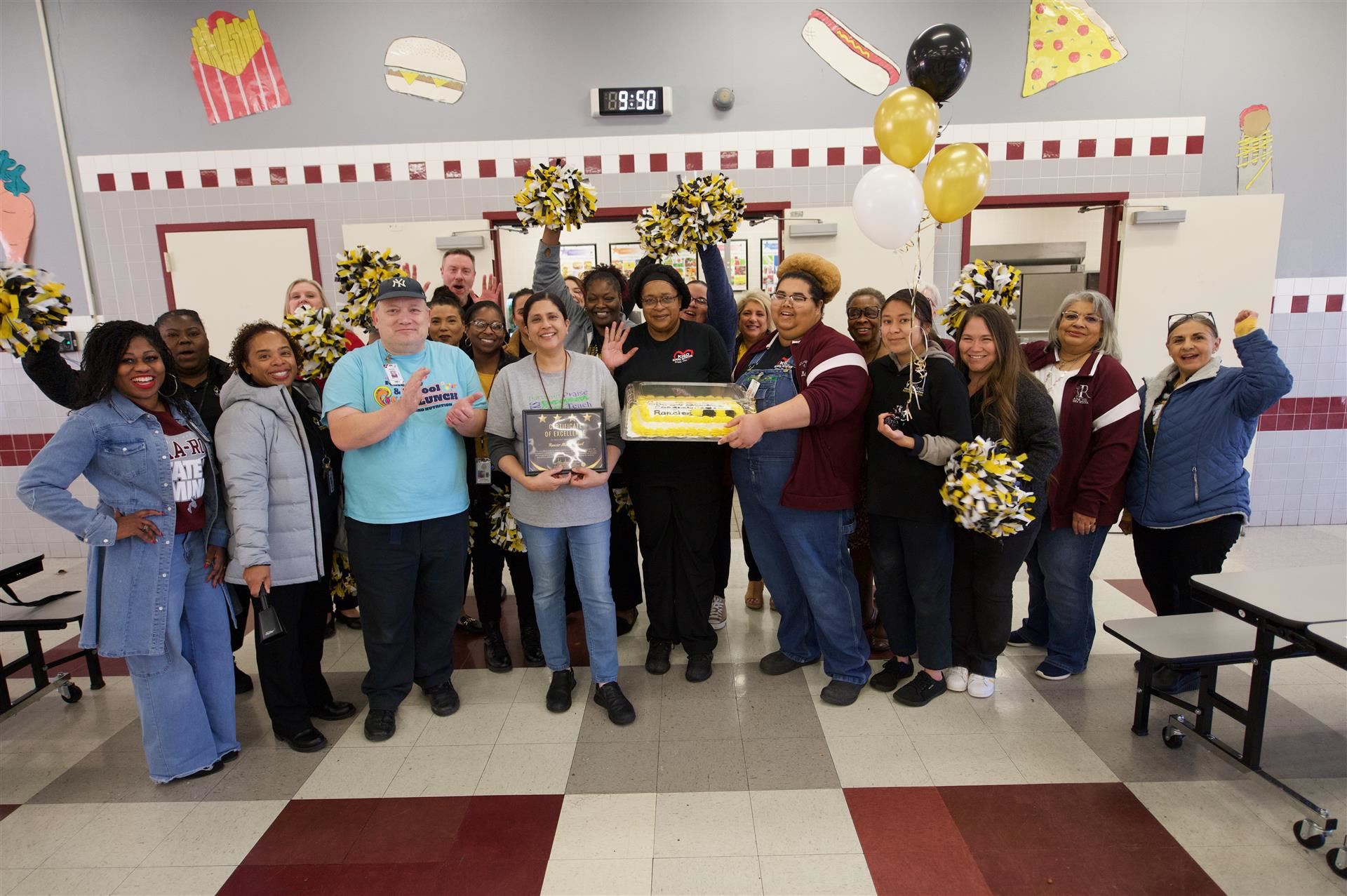 Rancier cafeteria staff