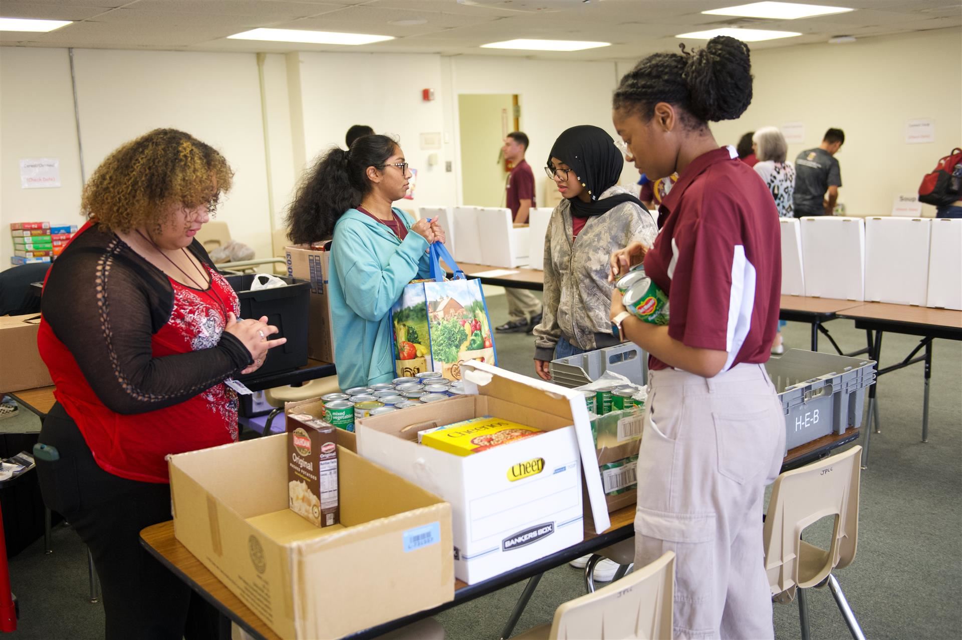 JROTC food drive
