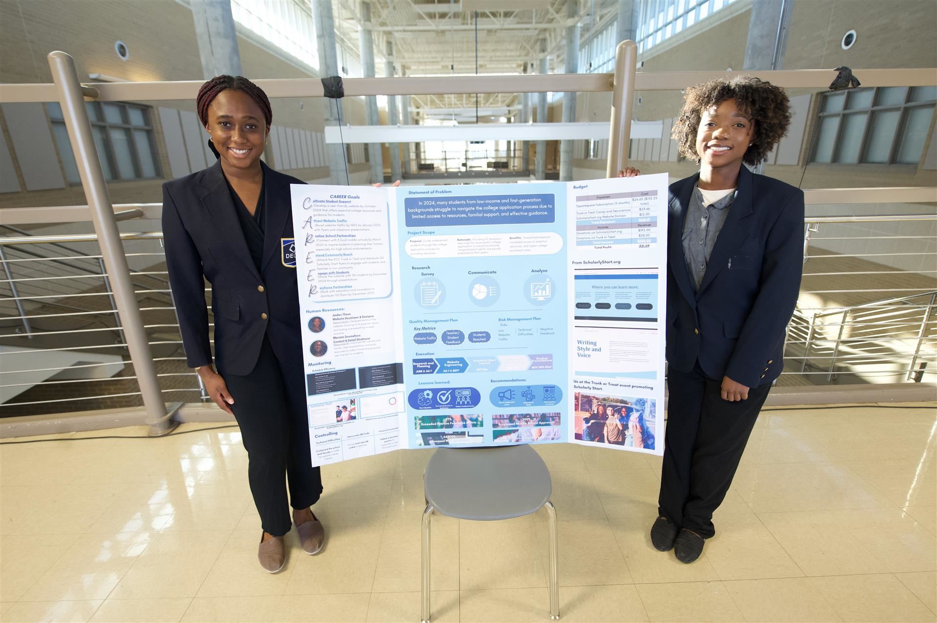 DECA state college website