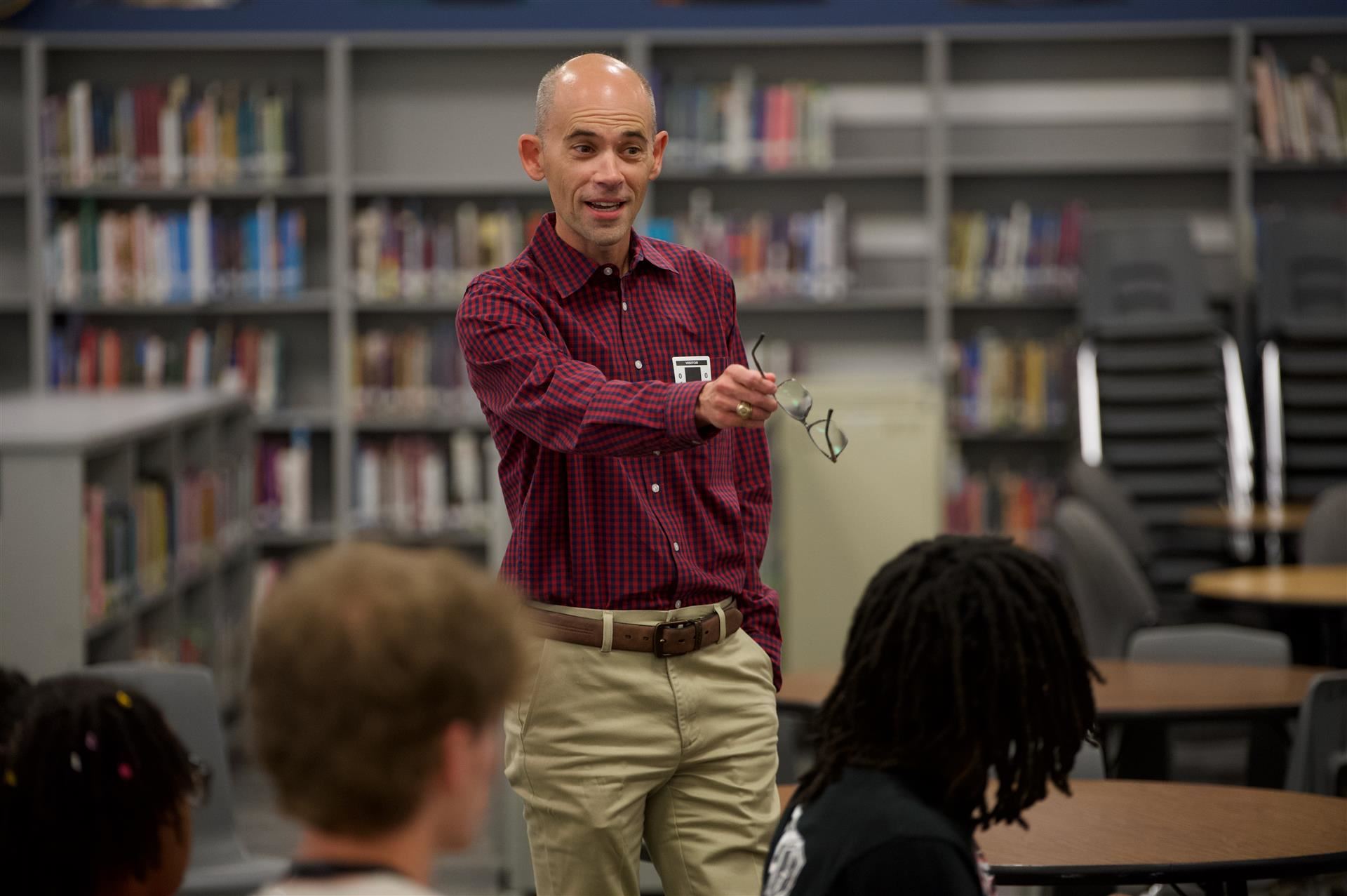 Distinguished alumni Chris Deim