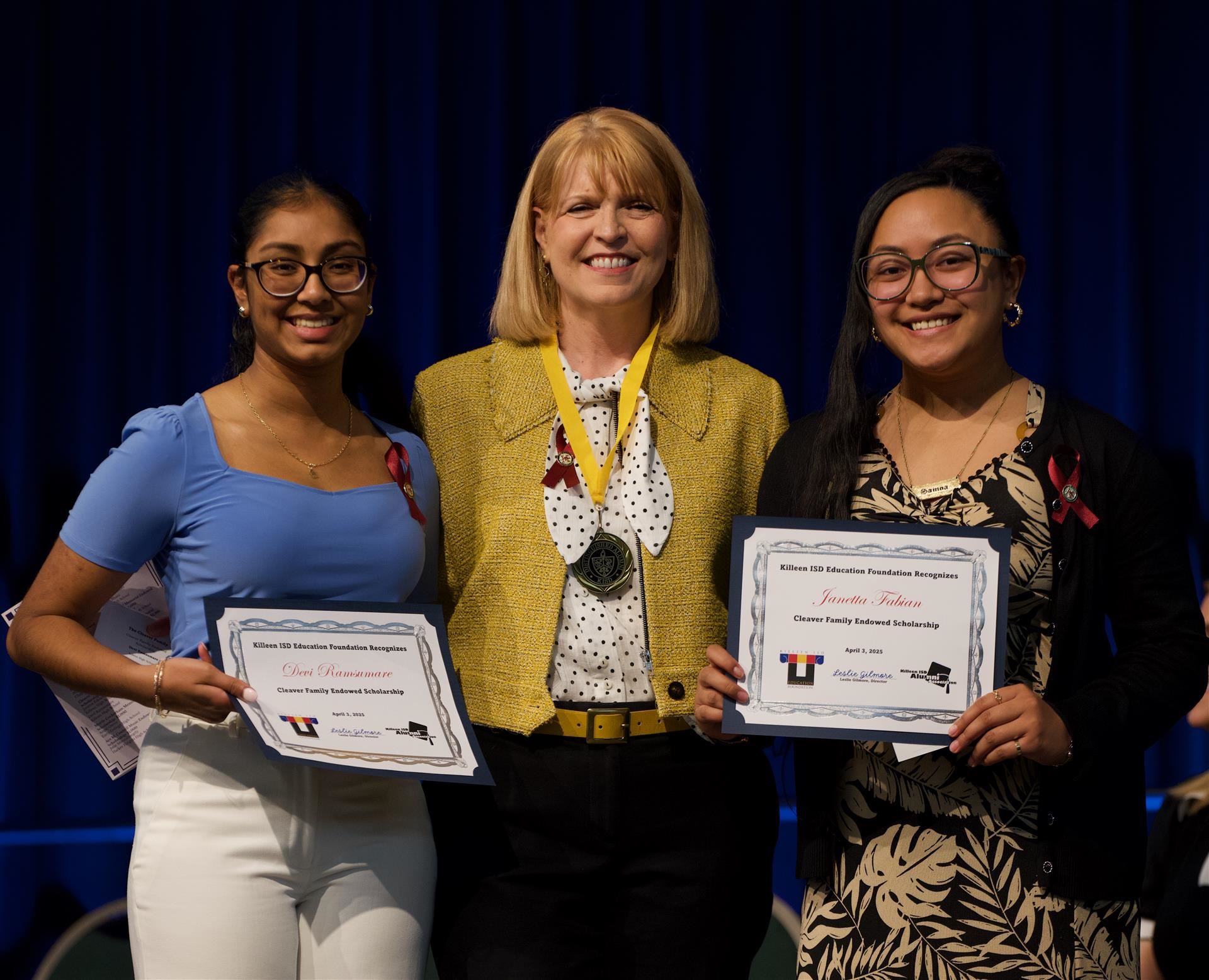 Scholarship recipients