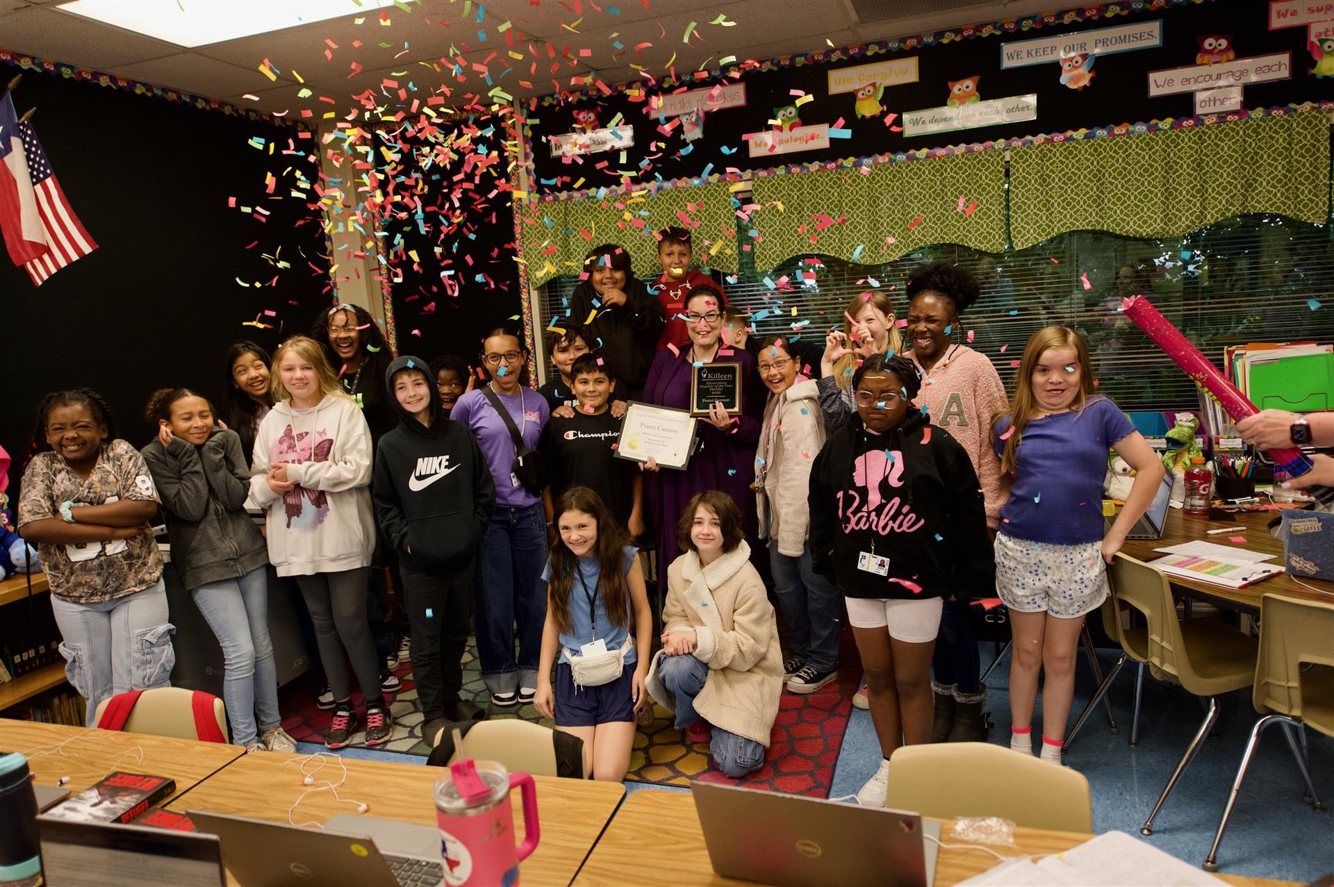 Teacher of the Year finalist Penni Cannon