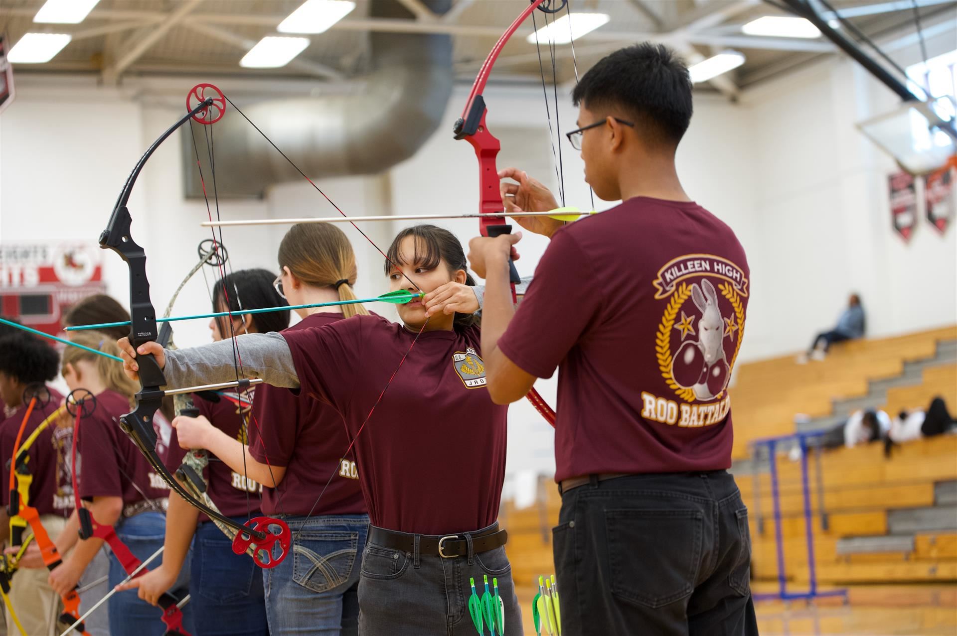 Knights Battalion hosts archery event