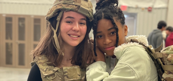  Fort Hood Shares “A Day in the Life of a Soldier” with KISD Students