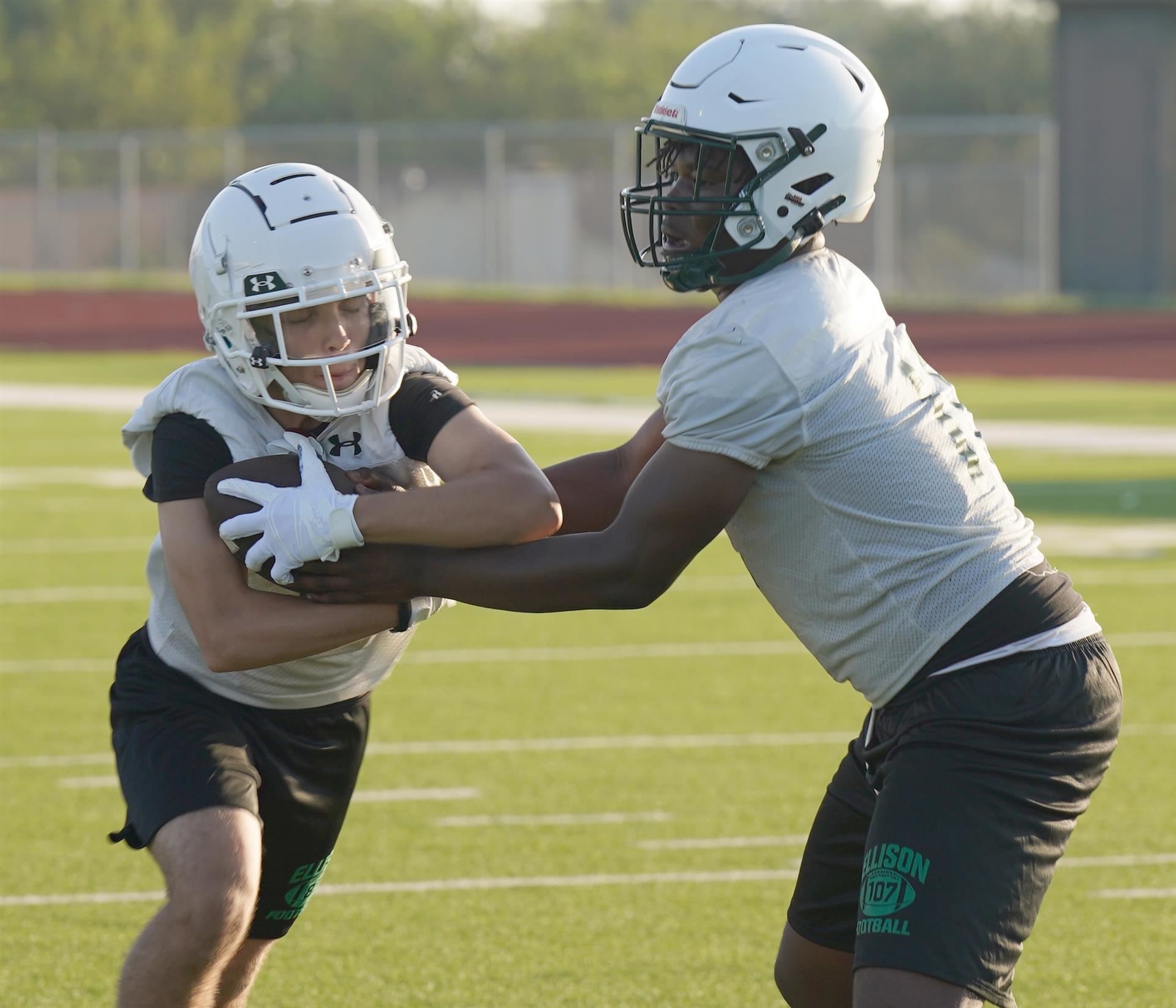 Handing off the ball