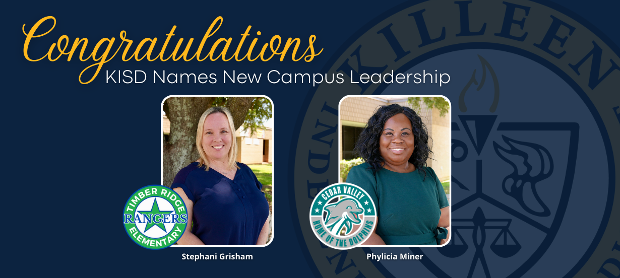  KISD Names Two New Campus Principals Thumbnails