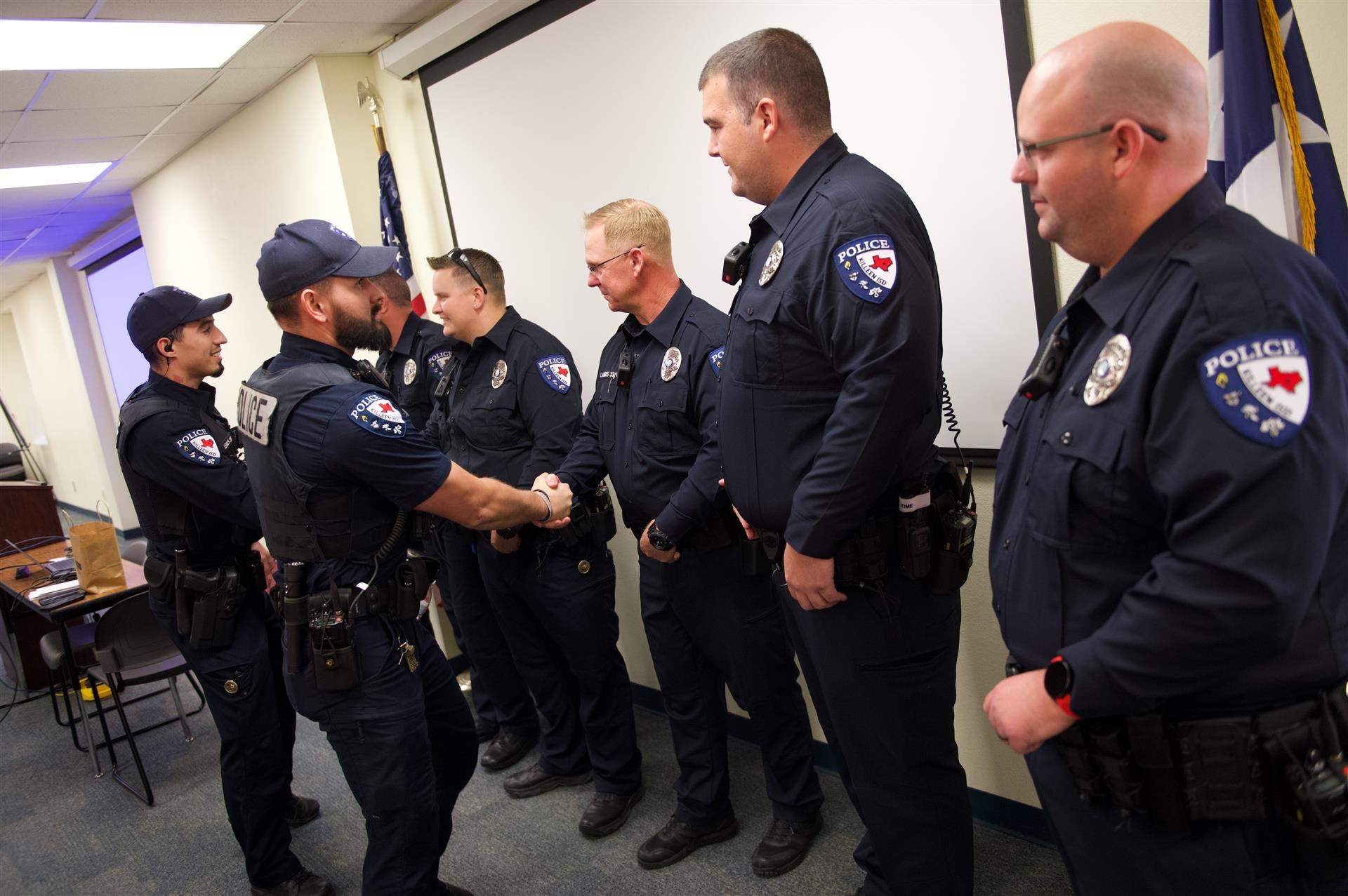 KISD police officers