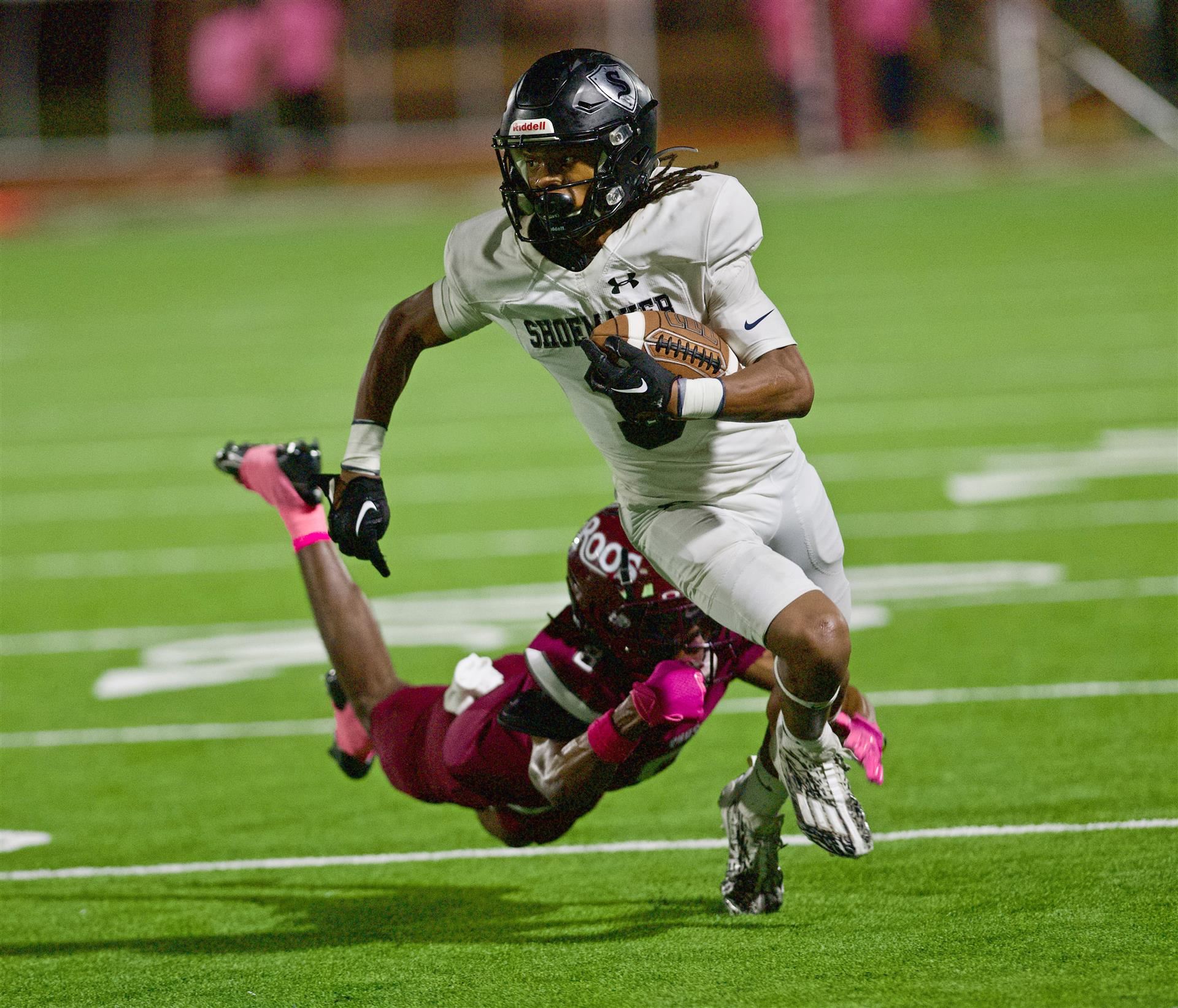 Down the sideline