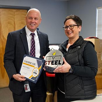 Kristie Yonker is a March STEEL Award winner