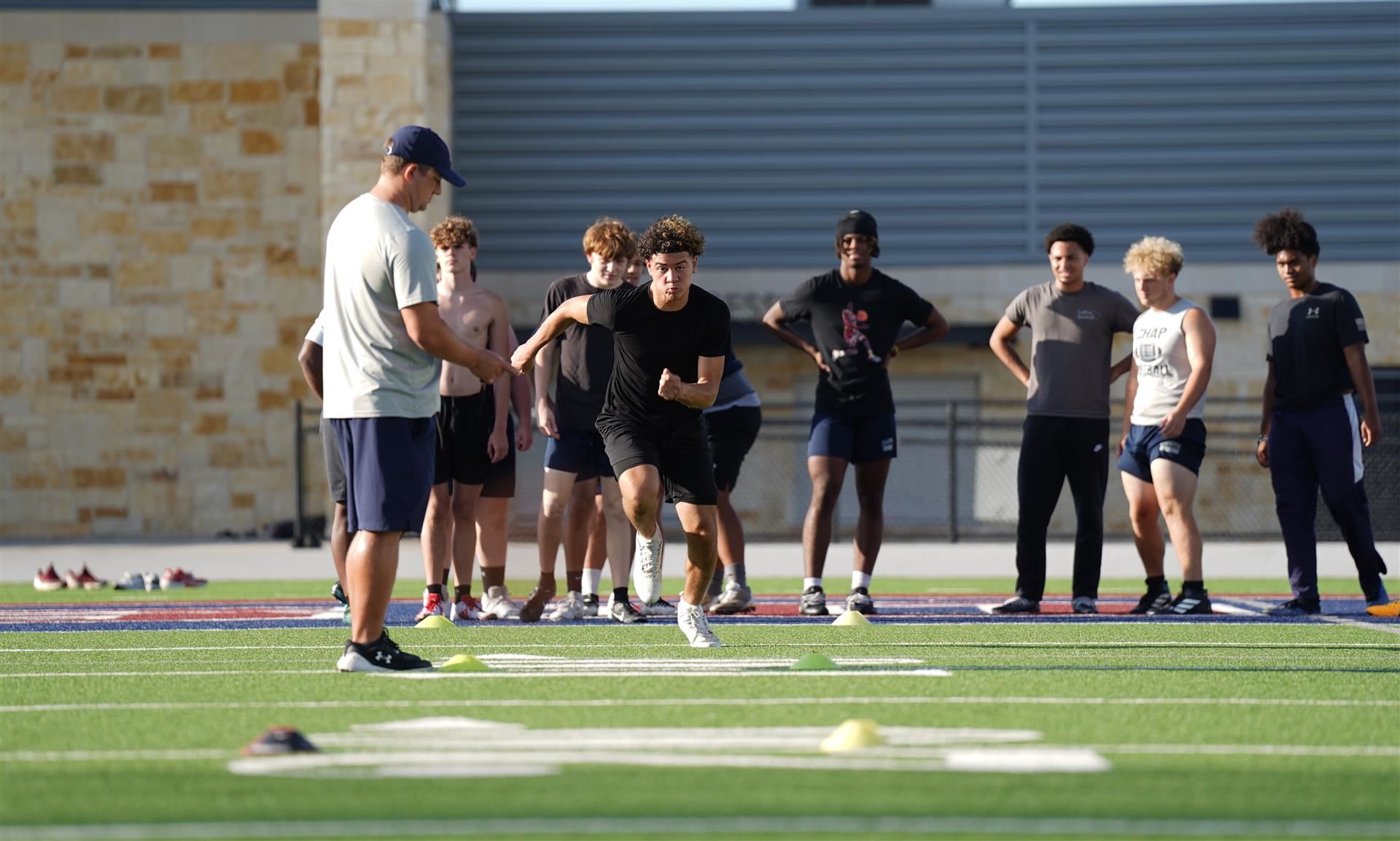 Running sprints