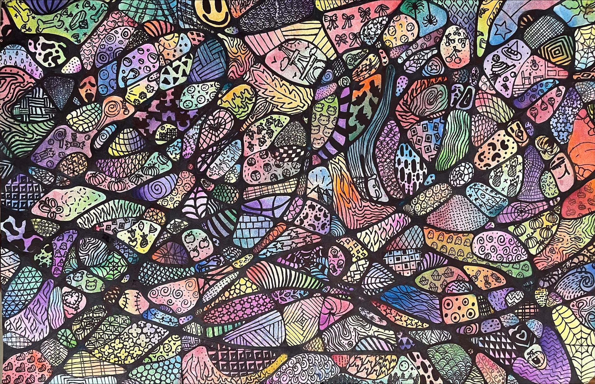 Union Grove students' artwork