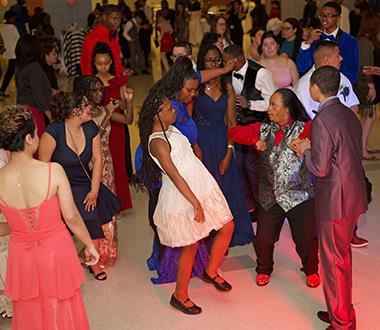 Students get fired up at Angel Prom