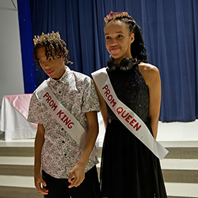 Angel Prom royalty HHHS