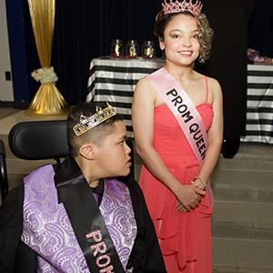 Angel Prom king and queen Ellison HS