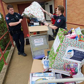 Blue Elf drive benefits KISD families