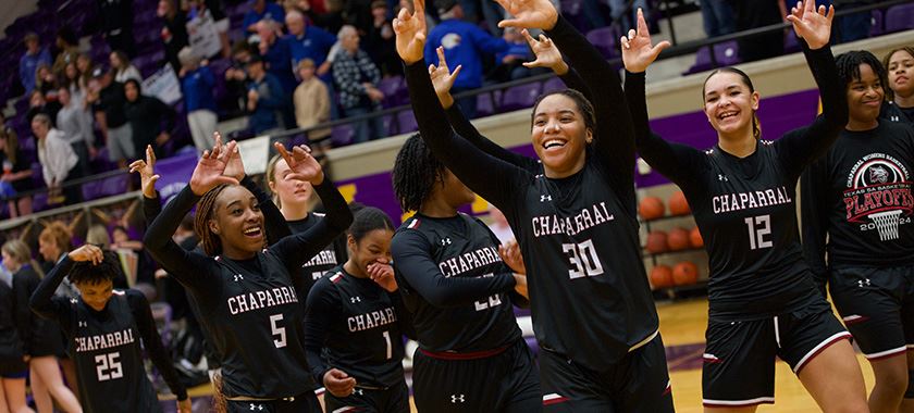 Bobcats celebrate victory over Georgetown