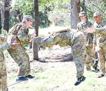 Rope course challenge