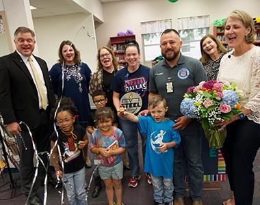 Ira Cross ES honors aide