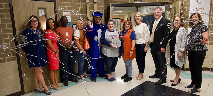  Patterson counselor honored with STEEL Award