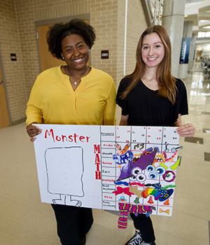Monster Math board