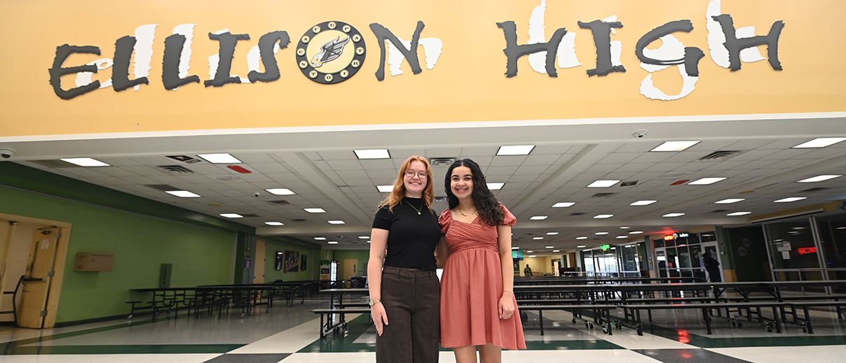  Lynnae Bentley, Chanelle Cancel top of EHS class