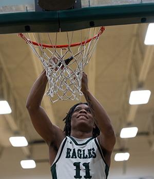 Sean Parks cuts net