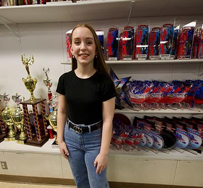Ellison valedictorian Olivia Farmer