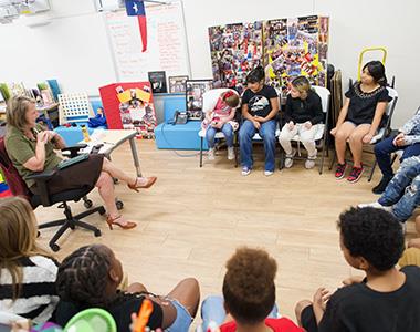 KES students share with Fey