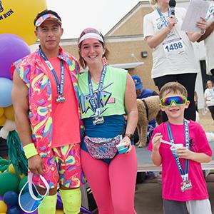 Best dressed in 80s theme