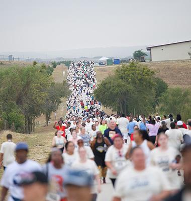 KISD 5K participants
